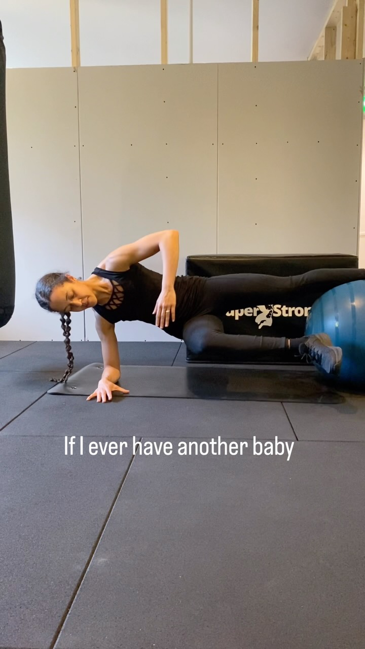 I see a LOT of pelvic girdle pain in clinic. I also had the pleasure of experiencing it through both of my pregnancies. There are a lot of different muscles involved, but the adductors tend to come in one way or another. In my experience, they’re often quite weak or very asymmetrical, or both. 

I don’t think adductors are a group that we often train with purpose. Glutes, quads, abs, back, upper body are the usual go-to’s. But they’re so super important for pelvis positioning, pelvic girdle stability, the pelvic floor etc. especially when we get to pregnancy. And sometimes, by the time we’re 26 weeks in and realising our adductors are not up to parr, it’s too late for high-load strengthening. 

So let’s call this exercise a prevention strategy. I’ll let you know how it pans out if I’m ever brave enough to have another kid 😂

#pelvicgirdlepain #pelvicphysio #pregnancy #postpartum #fitmom