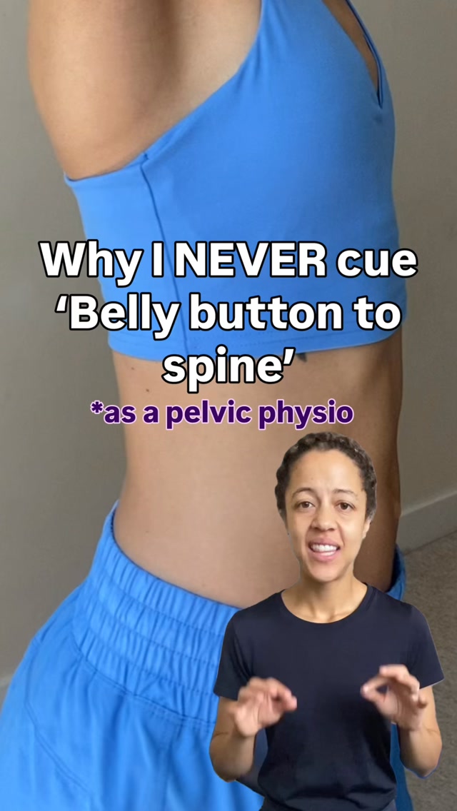 I said what I said. I also don’t always like ‘imprint the spine’ for a whole other reason. I promise I’m not just miserable 😂 I just like to think about what a cue is actually achieving anatomically. 

#pelvicphysio #pilates #coreworkout #pilatesinstructor #diastasisrecti