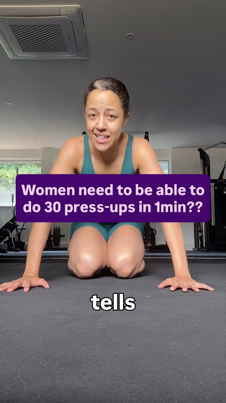 Disclaimer: I have no idea where this recommendation comes from, or if it’s even true, but I thought it would be fun to try anyway! 

#pushup #womensfitness #fitmama #fitmom #justhavingfun