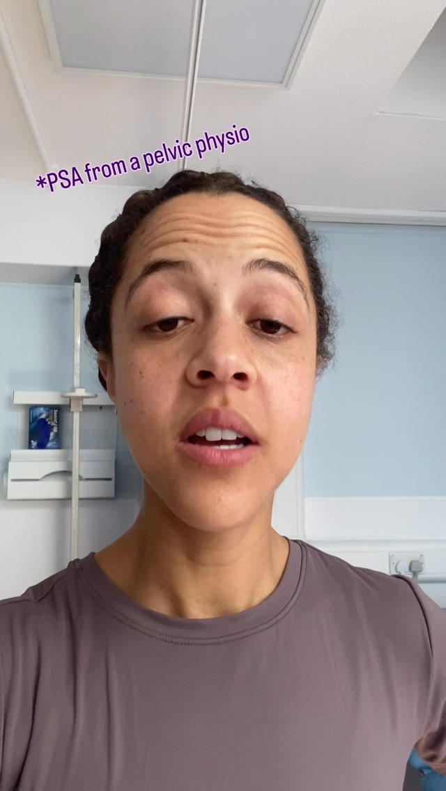 Also, the number of patients who told me today, “Well I don’t know if this is normal because I know I’ve had kids but…” NO! Any leaking pee after having a child (whether it’s been 2 years or 50 years) is not normal! 

Common. Not normal. I take issue with use of the word ‘normal’ because that implies that it’s just something you have to live with. And as you can see, incontinence can have a variety of different causes, and it’s not a one-size fits all. BUT, there is a lot we can do if we can assess you and determine where the problem lies.

On another note, the look on women’s faces when I tell them I had another patient who was wetting herself at night, and all it took was a couple of days of diaphragmatic breathing to fix the issue completely 😆 And that’s because ‘Kegels = good pelvic floor’ has been so ingrained in us, that if someone tells us we don’t need them, it’s like it just doesn’t compute. 

I love it when these women go home and, despite all their doubts, give it a go, and realise that it actually works! 

So if you’ve been dismissing any of your symptoms as ‘just normal’, send me a DM, or go see a pelvic physio near you, but don’t just accept it.

#pelvicphysio #pelvicfloor #womenshealth #womensfitness #momlife